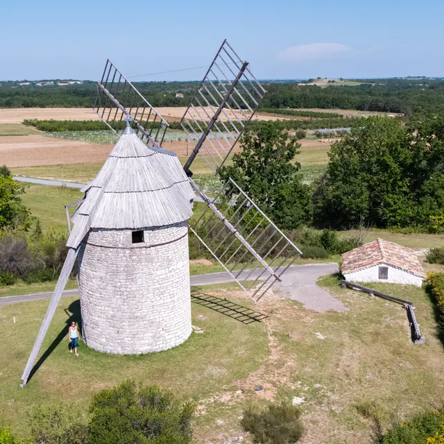 Moulin de Boisse à Sainte-Alauzie