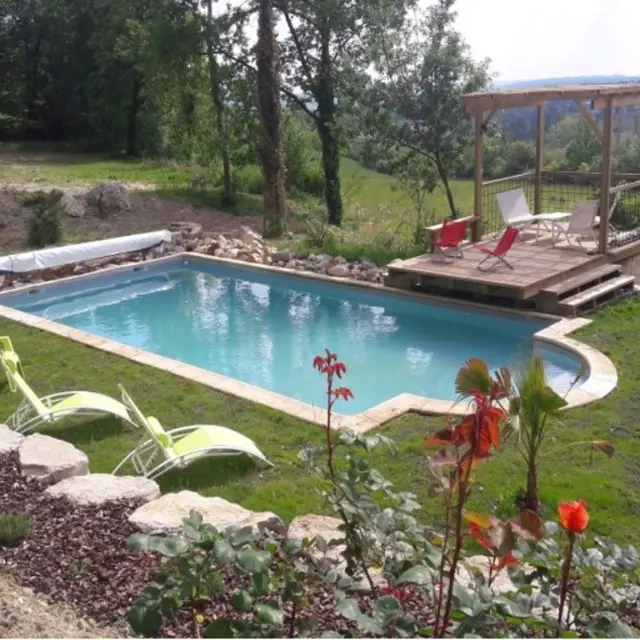Chambre d'hôtes Taillefer Piscine