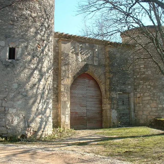 porte château de Labastide-Marnhac