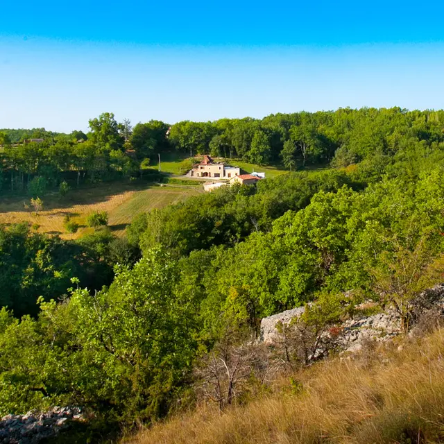 Vue de la colline