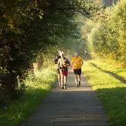 running