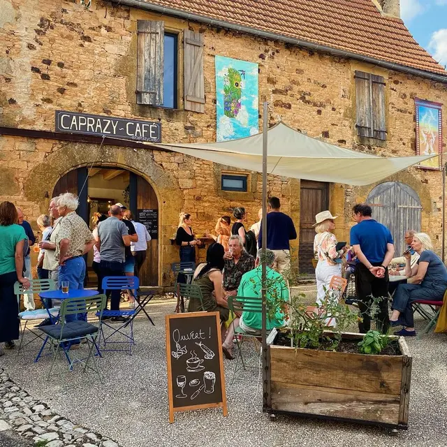 soirée au Caparzy Café