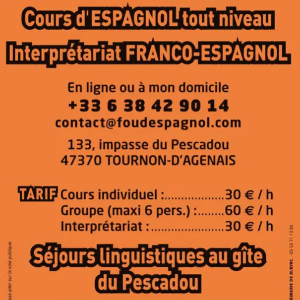 foudespagnol flyer