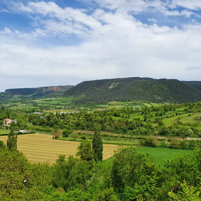 Vue sur la Vallée du Lot Chanac_1