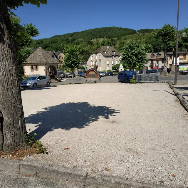 Terrain de pétanque de La Canourgue