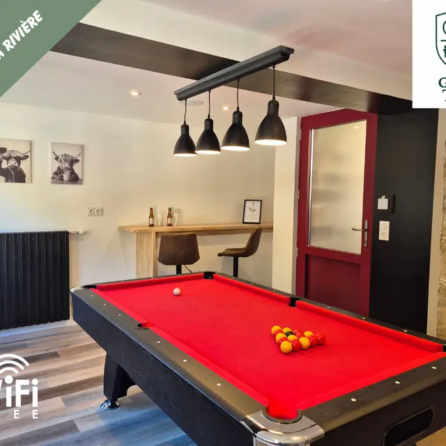 Salle de jeux Game of Tarn, gîte au coeur des Gorges du Tarn