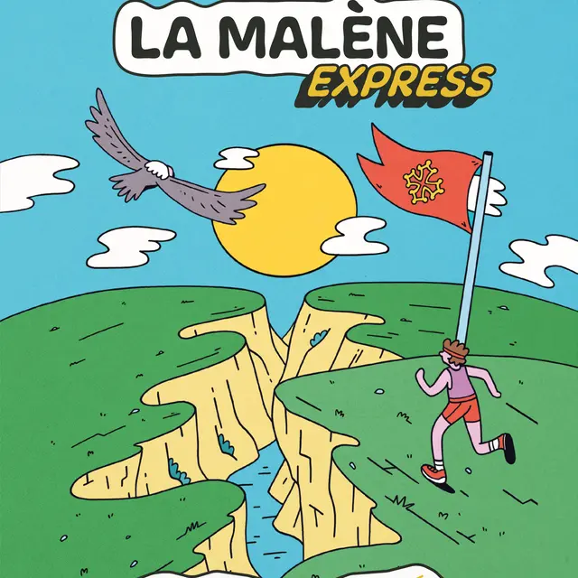 Affiche la Malene express