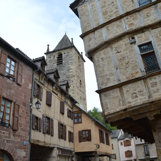 La Canourgue - Maison à pans de bois