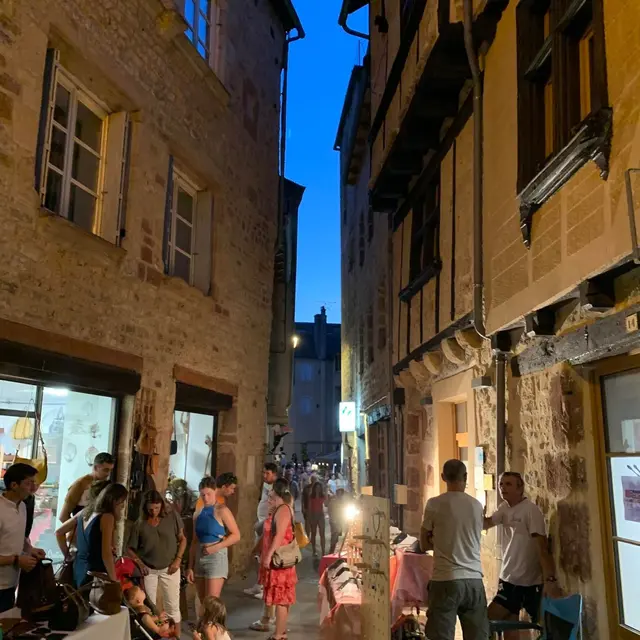 Marché nocturne de La Canourgue