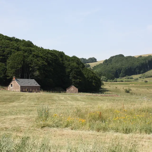 vue d'ensemble du gîte du Carteyrou