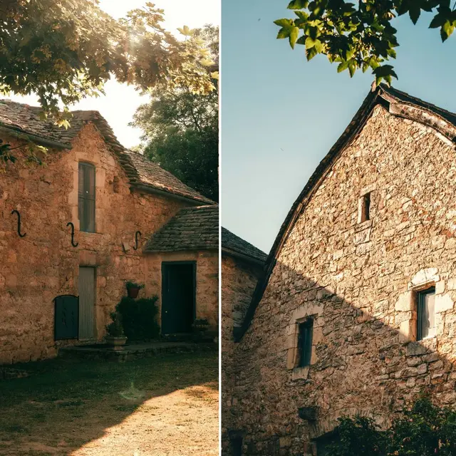 La cour - Maison Cassenarde