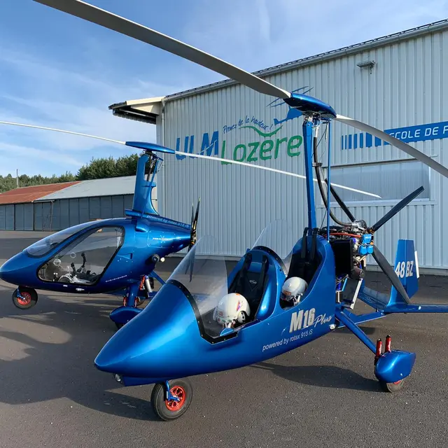 Ulm Lozere, autogire, mende,ansaldo