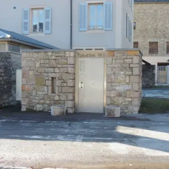 WC public de La Canourgue - Place du Pré Commun