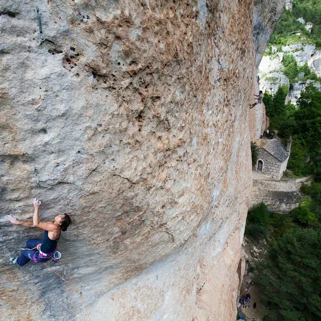 Site d'escalade le cirque des Baumes