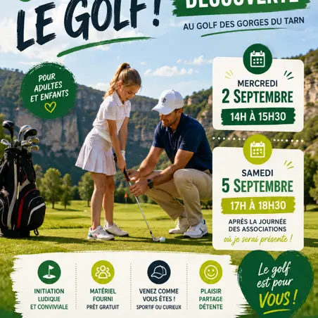 Journée découverte du golf