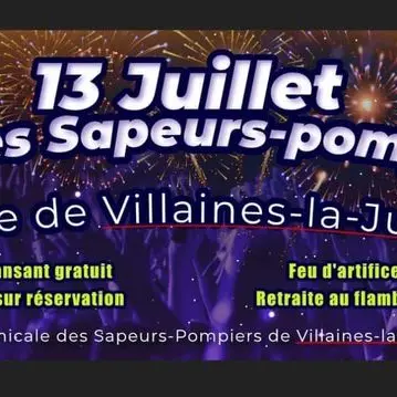 13 JUILLET - feu d'artifice et bal Villaines-la-Juhel