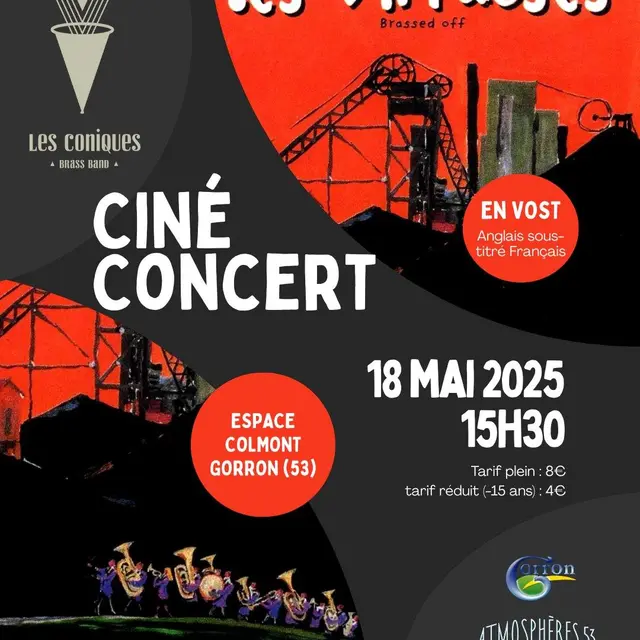 202505 ciné concert Les Coniques Gorron
