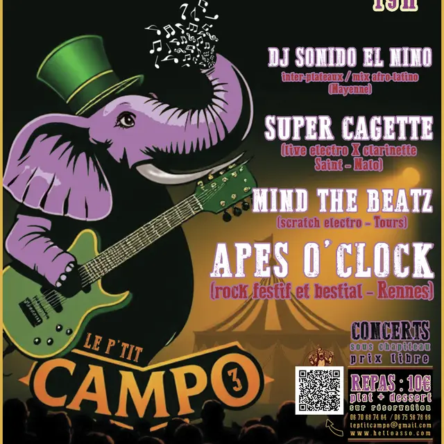 3 ans du p'tit campo