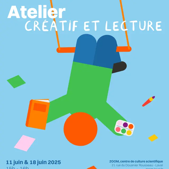 Affiche - Atelier créatif et lecture