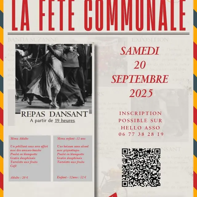 FËTE COMMUNALE COMMER