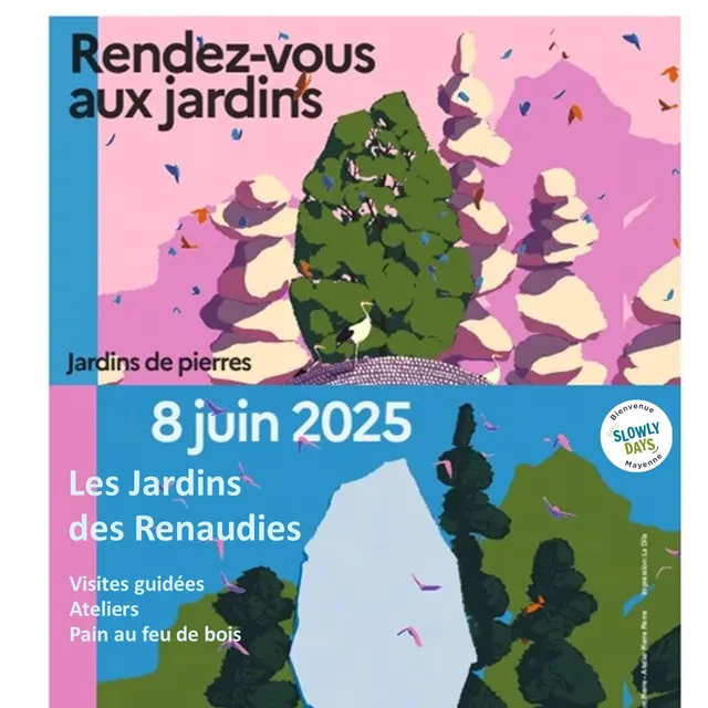 Les Jardins des Renaudies  -  Rendez-vous aux Jardins - Dimanche 8 Juin 2025