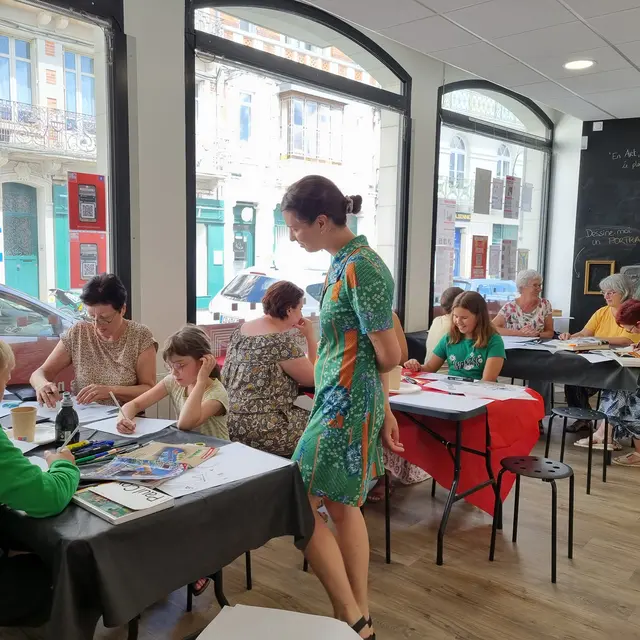 Atelier créatif - sérigraphie avec Marie Leroy
