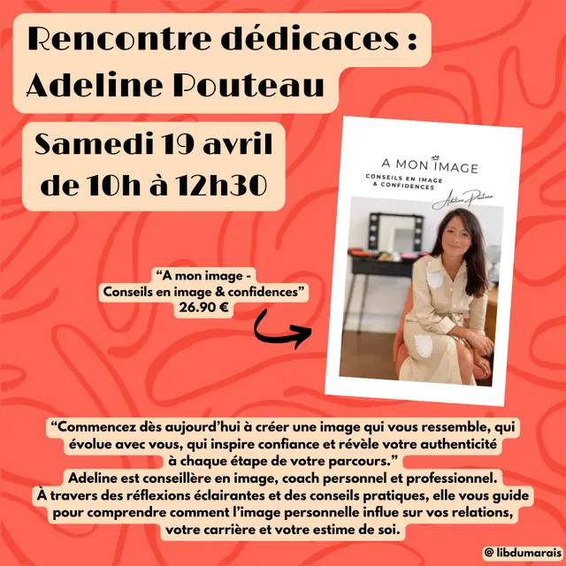Rencontre dédicaces Adeline Pouteau