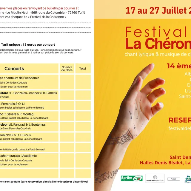 festival de la chéronne