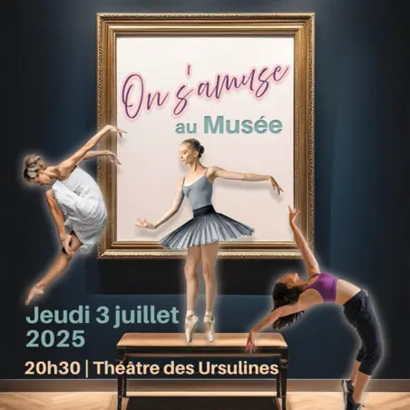 on s'amuse au musée affiche