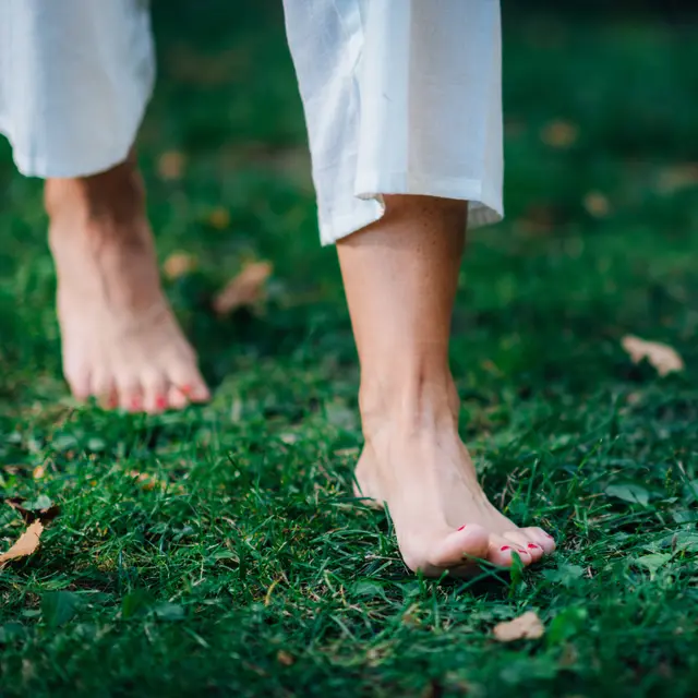 Sortie pieds nus