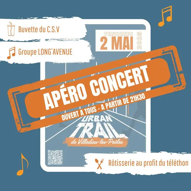 Apéro concert Urban Trail