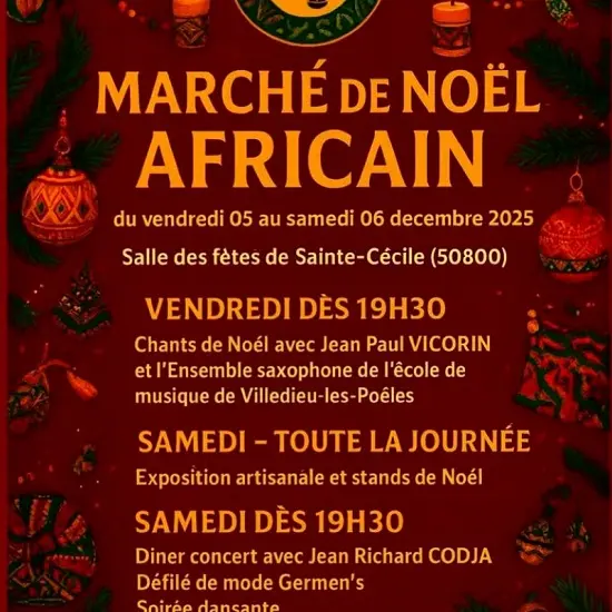 12 5 au 6 STE CECILE repas africain