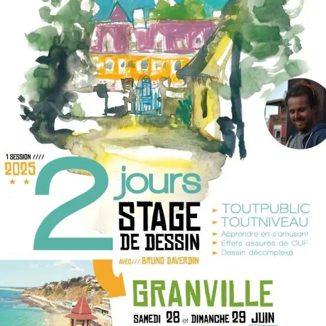2 jours stage Dessin 2025