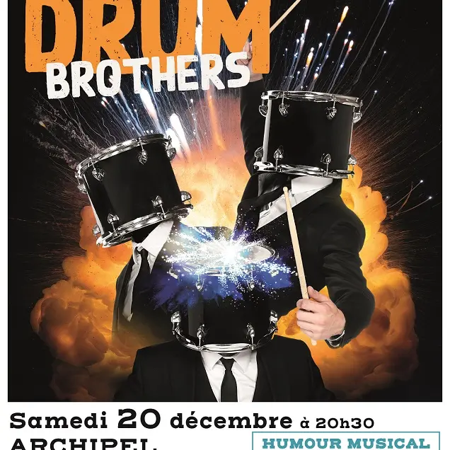Affiche_Drum Brothers  - déc 2025