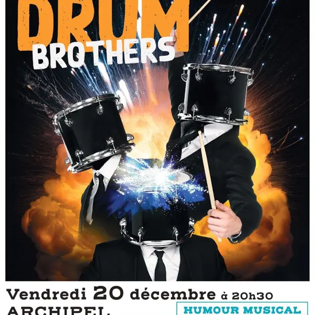 18_Affiche_Drum Brothers  - déc 2025