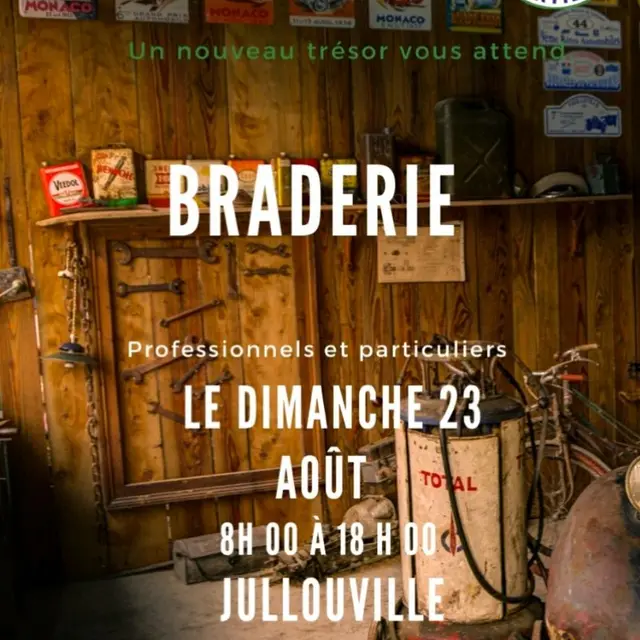 2026 - Braderie Brocante Jullou