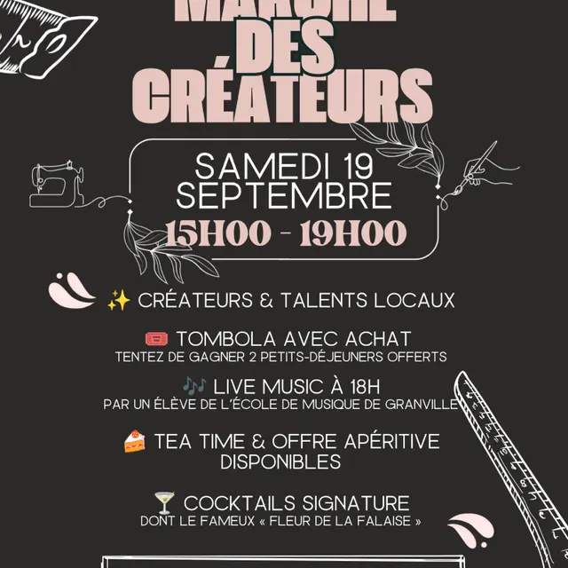 2026 - marché des créateurs 19 septembre