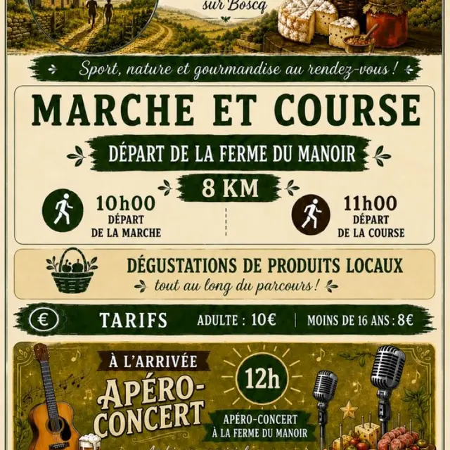 2026 - trail et rando gourmande ferme Anctoville