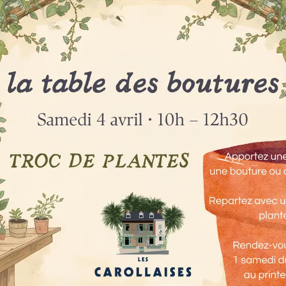 Troc de plantes Carolles 2026