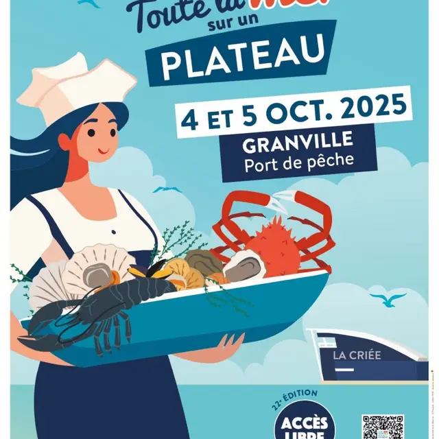 Affiche Toute la mer sur un plateau 2025