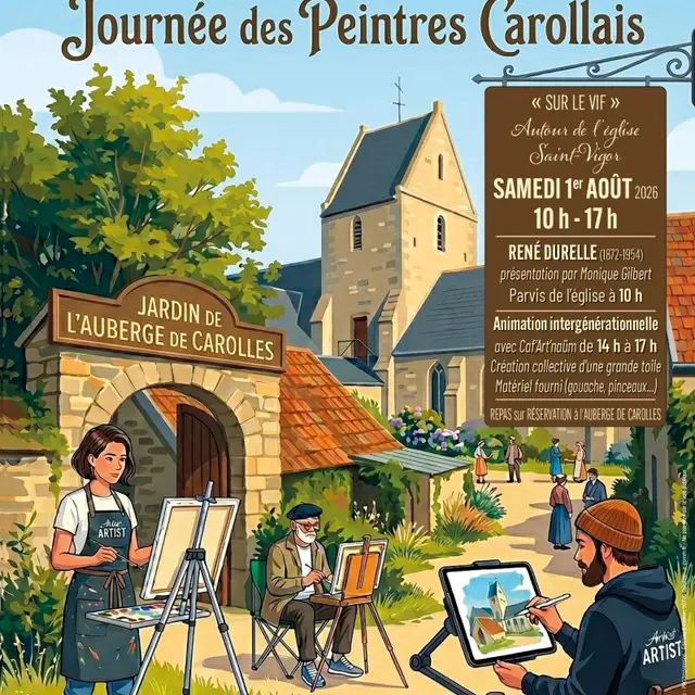 2026 - journée des peintres Carollais