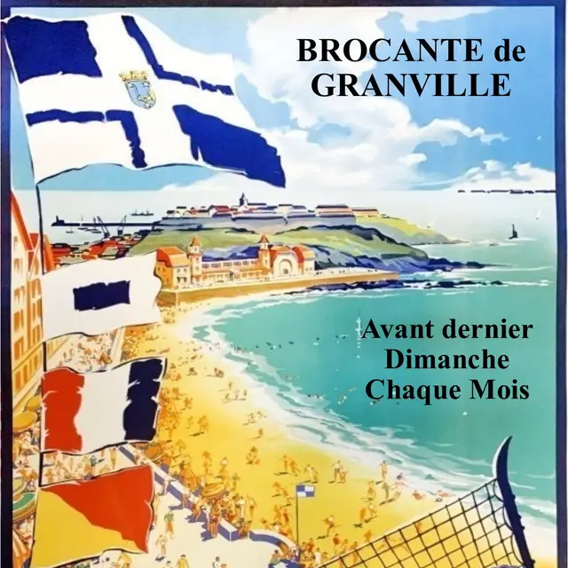 Affiche Granville Fanions carrée Bis 06-07