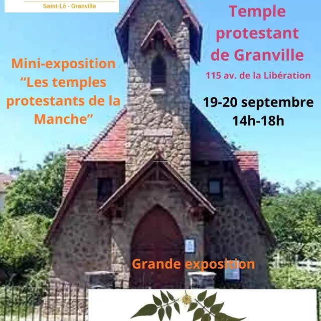 Affiche JEP 2026 temple protestant Granville