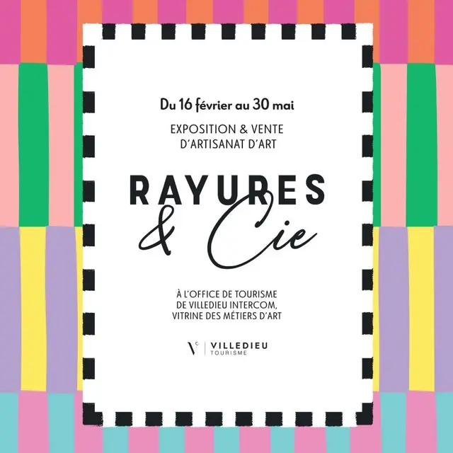 Affiche Rayures & Cie