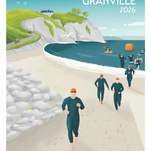 2026 - Affiche Triathlon de Granville 2026