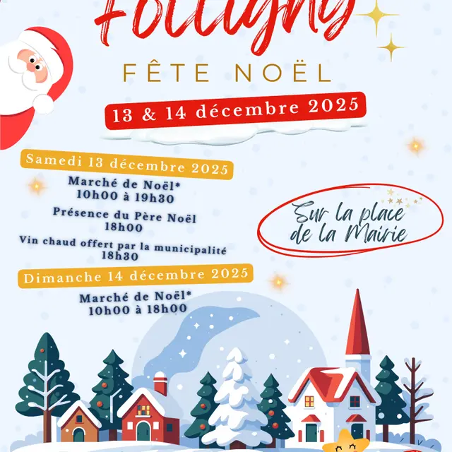 Marché Noël Folligny