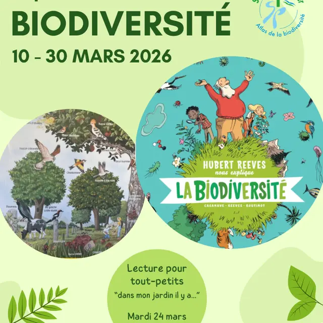Affiche expo biodiversité 2026
