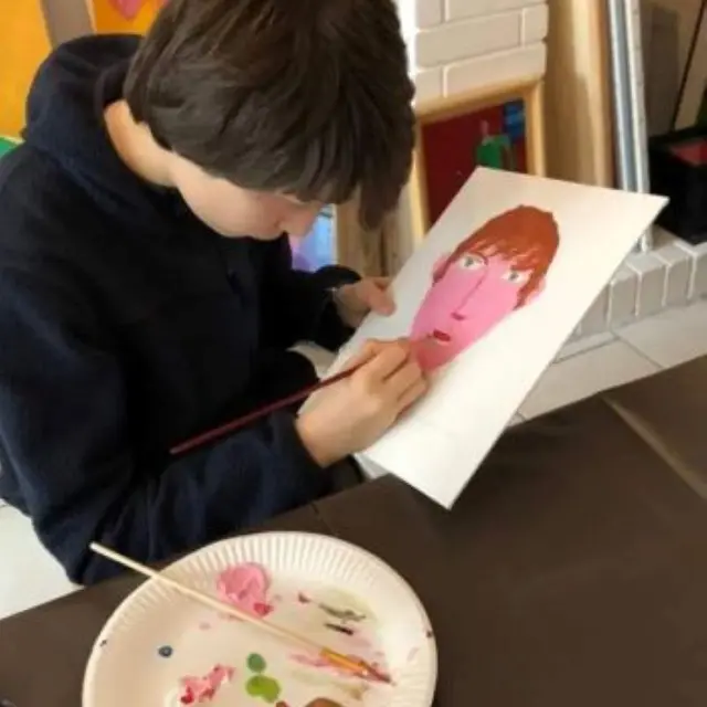 Atelier peinture - Initiation au portrait 7 - 15 ans - Emmanuel Di Ceglie 2025