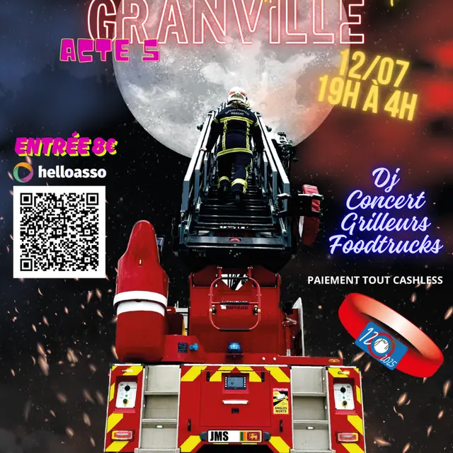 Bal des pompiers de Granville 2025