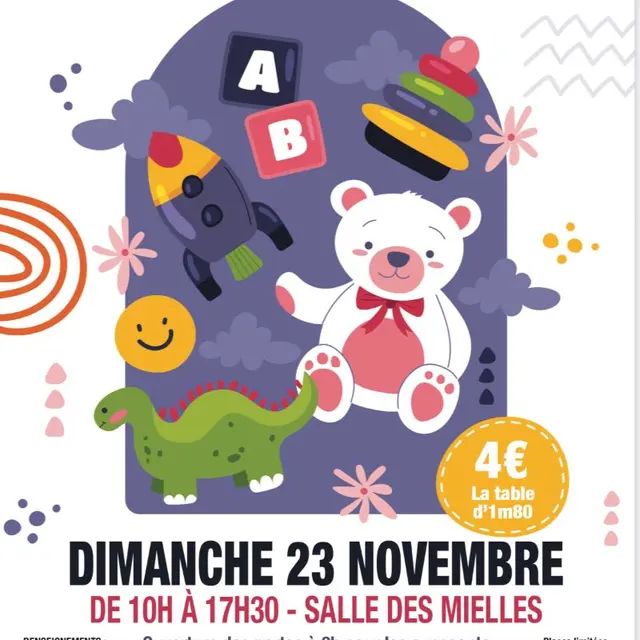 Bourse aux jouets APE Optimist Jullouville 2025